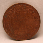 Quarter Anna 1904 Edward VII Bronze coins