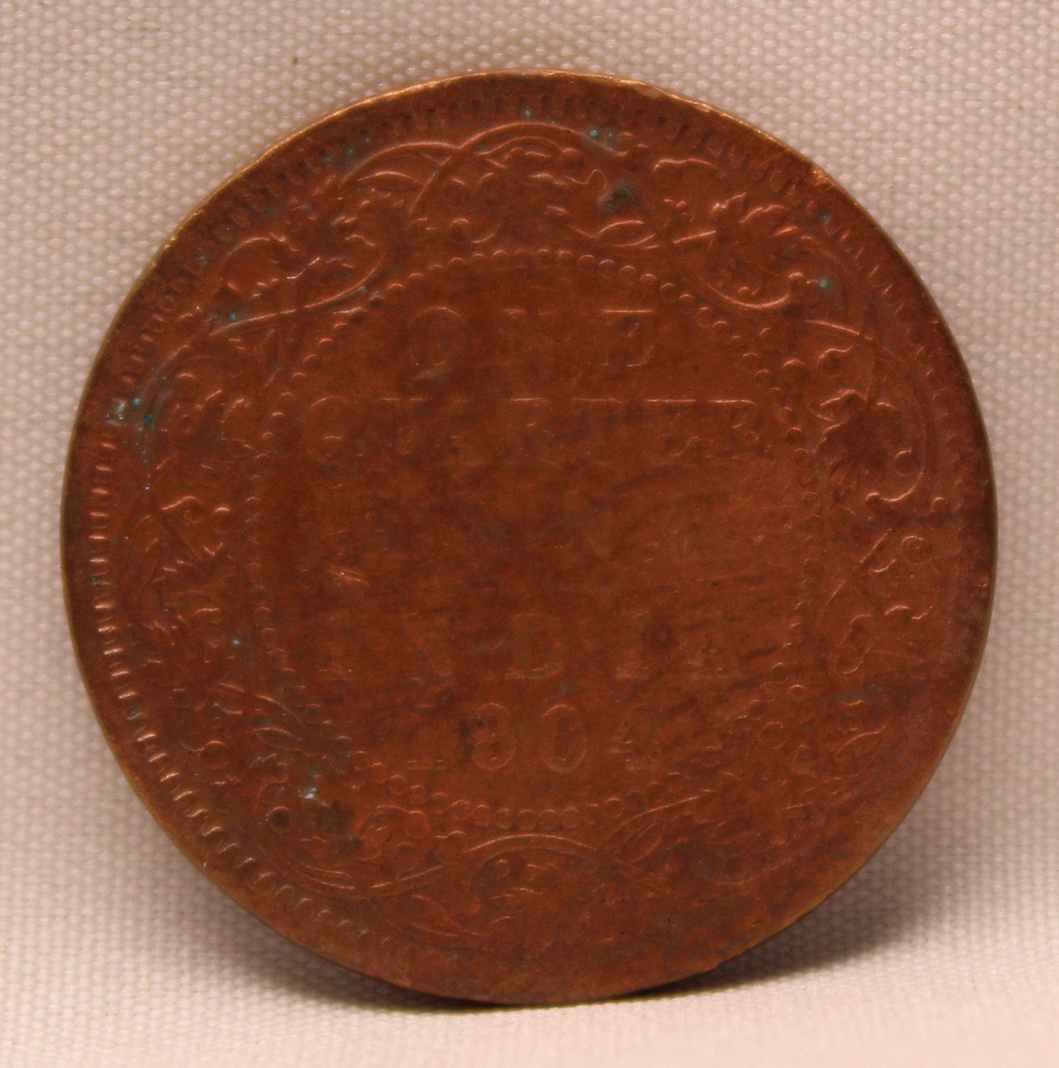 Quarter Anna 1904 Edward VII Bronze coins
