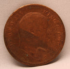 Quarter Anna 1904 Edward VII Bronze coins