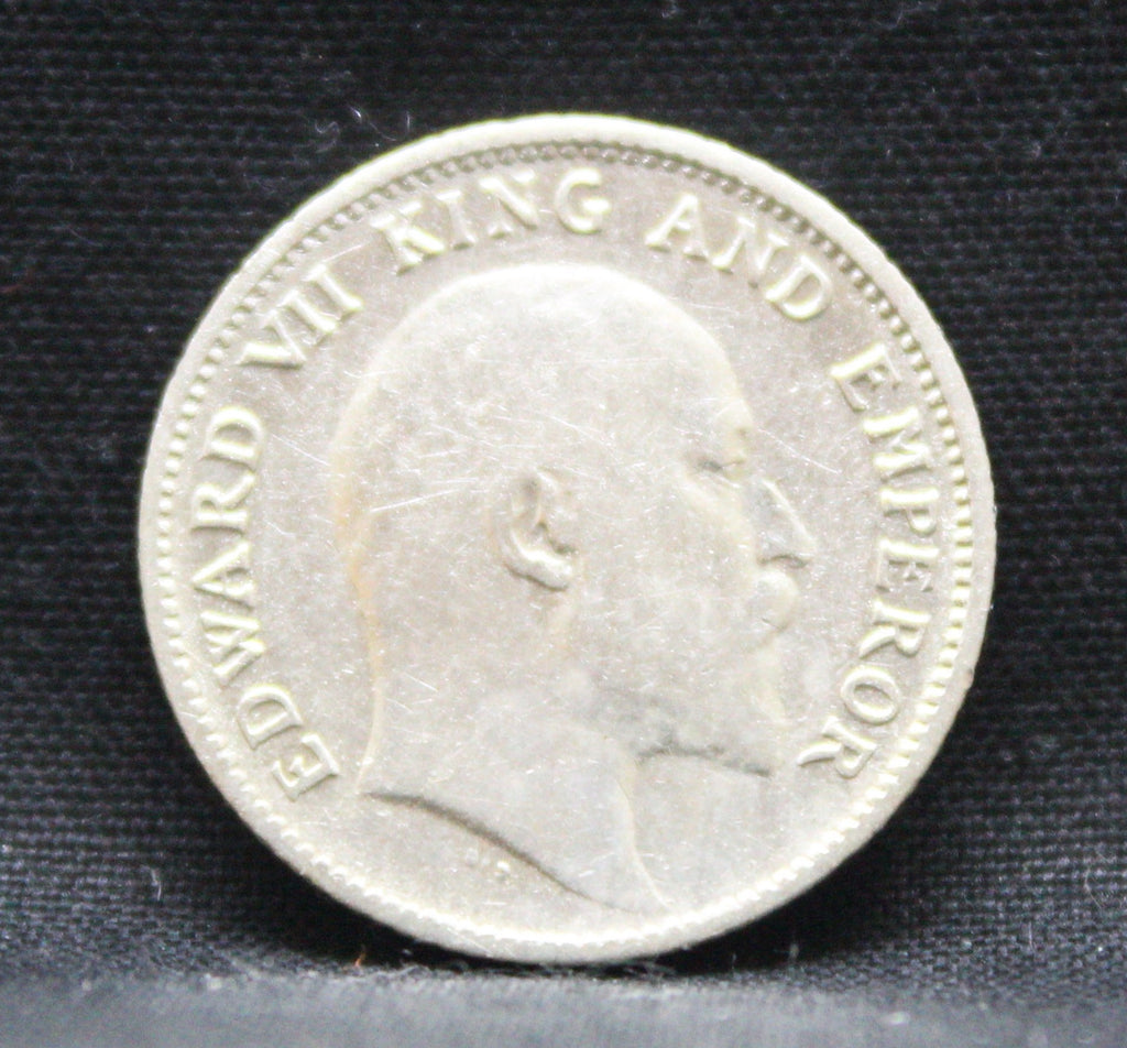 Quarter Rupees 1904 Edward VII Silver coins