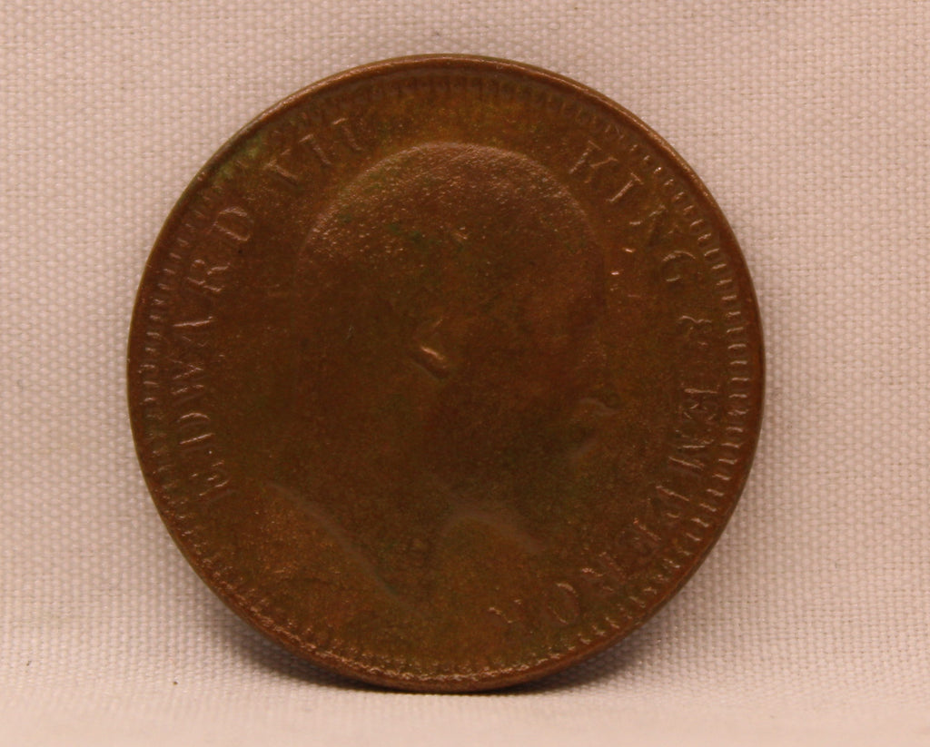 Quarter Anna 1904 Edward VII Bronze coins