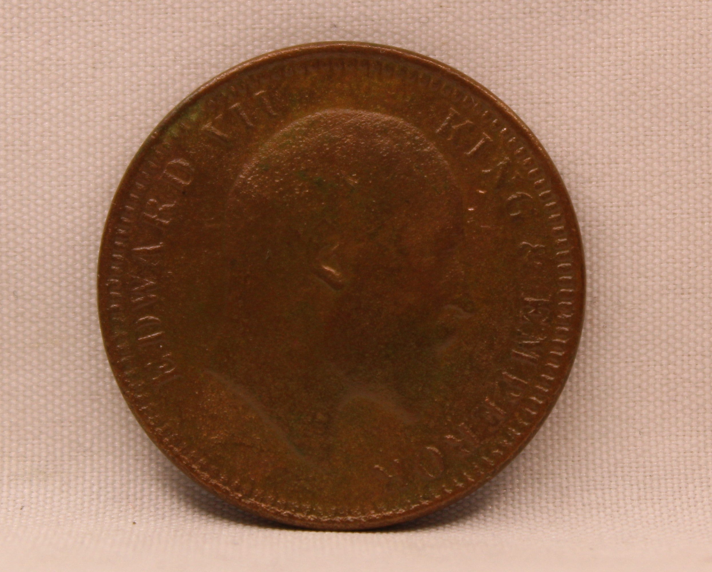 Quarter Anna 1904 Edward VII Bronze coins