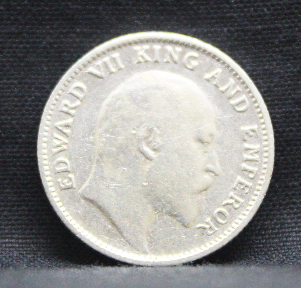Quarter Rupees 1904 Edward VII Silver coins