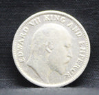 Quarter Rupees 1904 Edward VII Silver coins