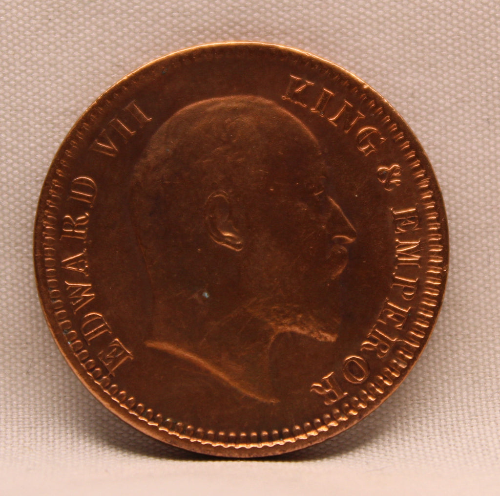 Quarter Anna 1904 Edward VII Bronze coins