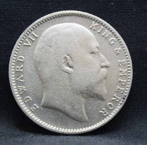 1 Rupee 1905 Edward VII Silver coins