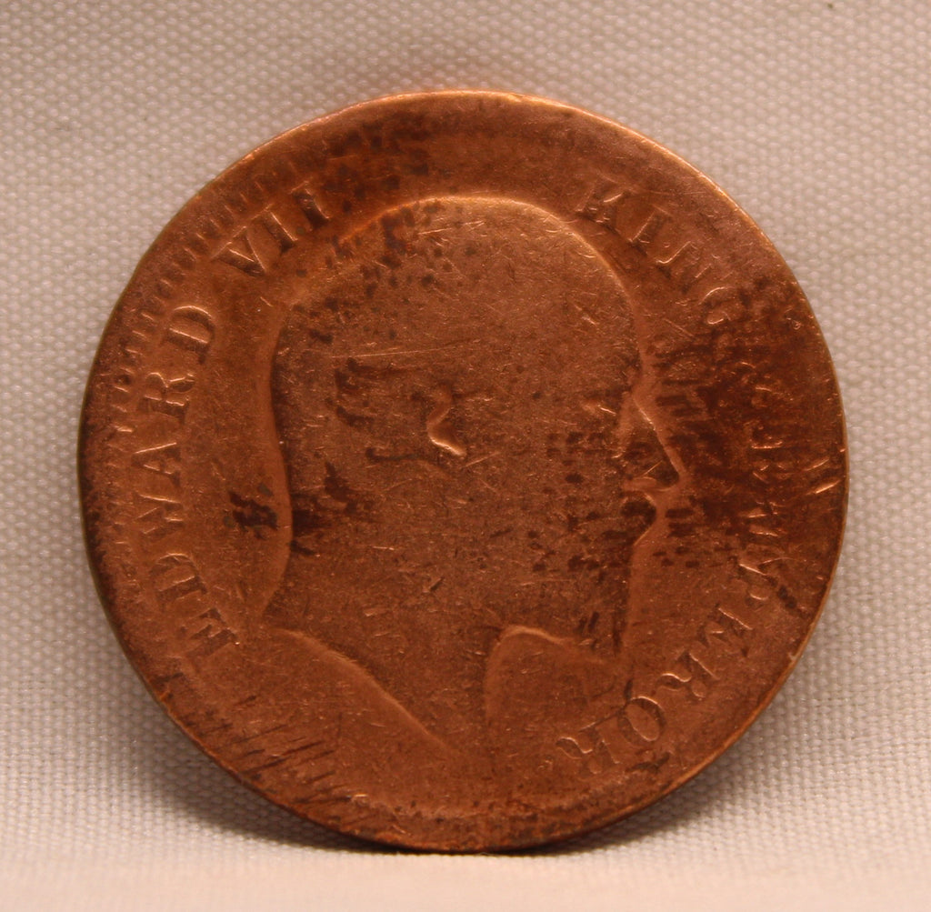 Quarter Anna 1903 Edward VII Bronze coins