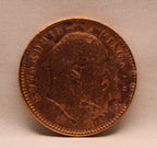 Quarter Anna 1905 Edward VII Bronze coins