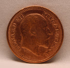 Half Pice 1905 Edward VII Copper coins