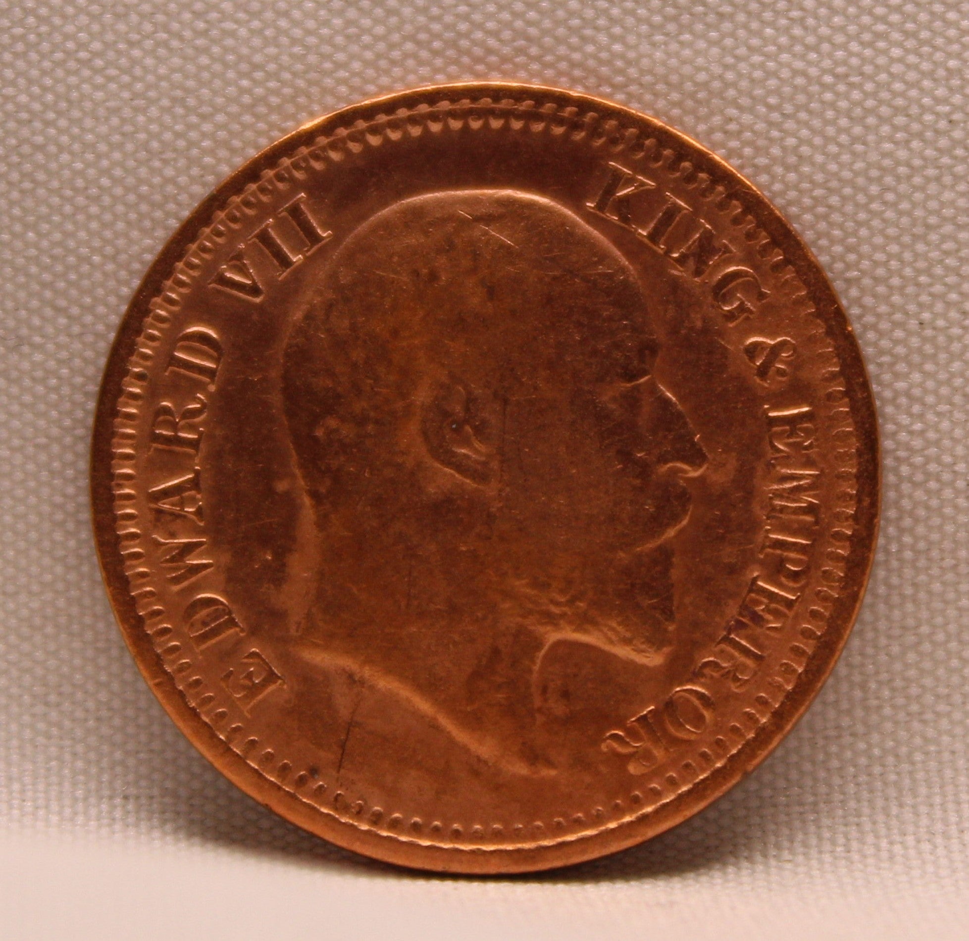 Half Pice 1905 Edward VII Copper coins