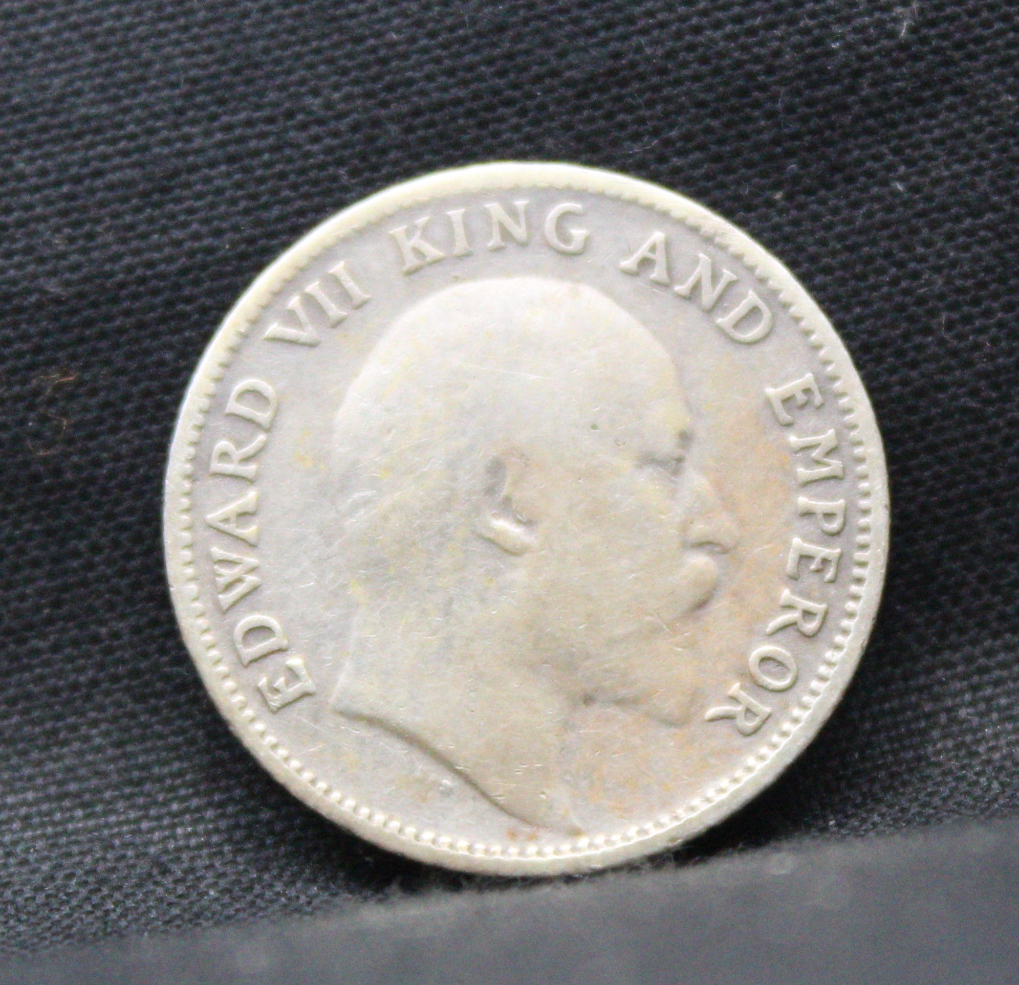 Quarter Rupees 1905 Edward VII Silver coins