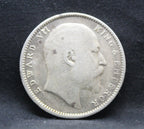 1 Rupee 1905 Edward VII Silver coins