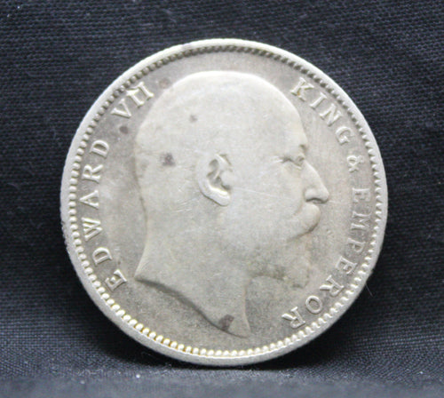 1 Rupee 1905 Edward VII Silver coins