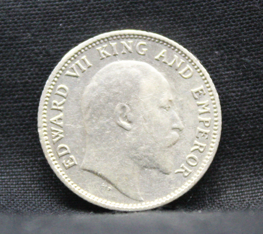 Quarter Rupees 1905 Edward VII Silver coins