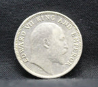 Quarter Rupees 1905 Edward VII Silver coins