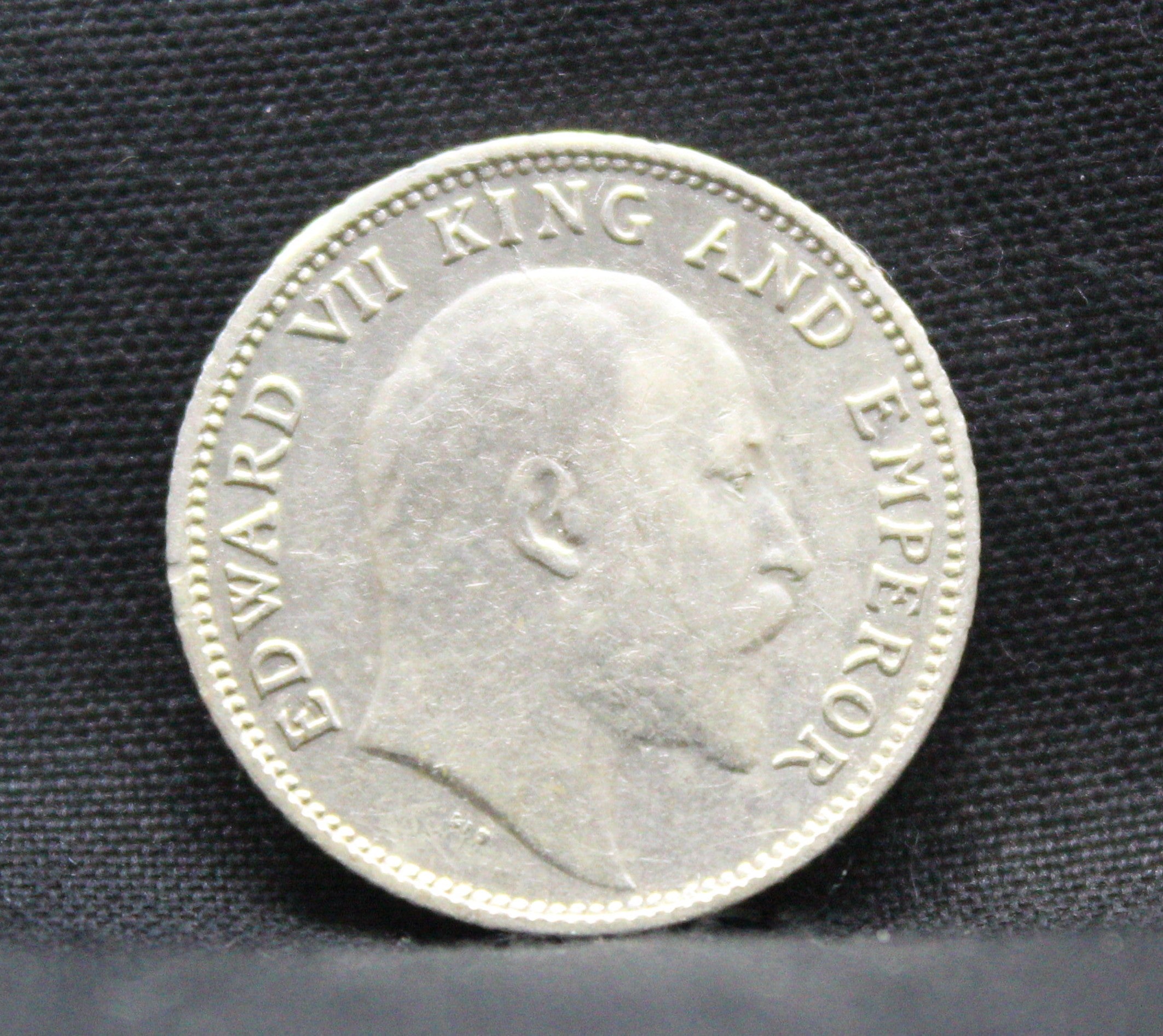 Quarter Rupees 1905 Edward VII Silver coins