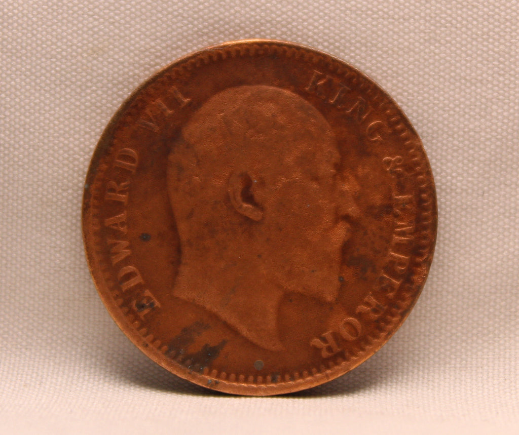 Quarter Anna 1905 Edward VII Bronze coins
