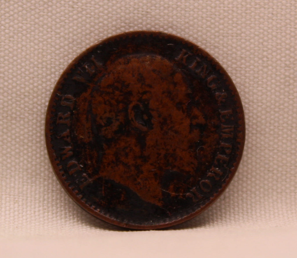 1\12 Anna 1905 Edward VII Copper coins