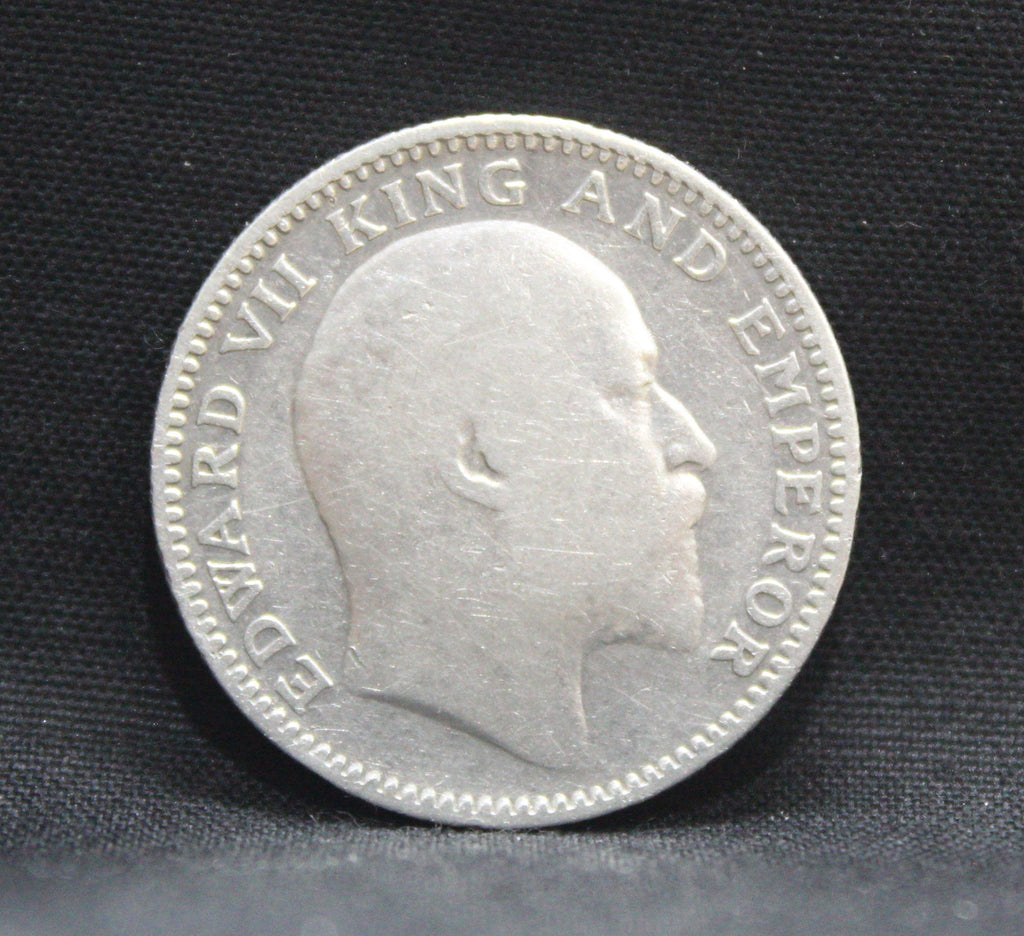 Half Rupee 1905 Edward VII Silver coins