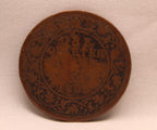 Quarter Anna 1905 Edward VII Bronze coins