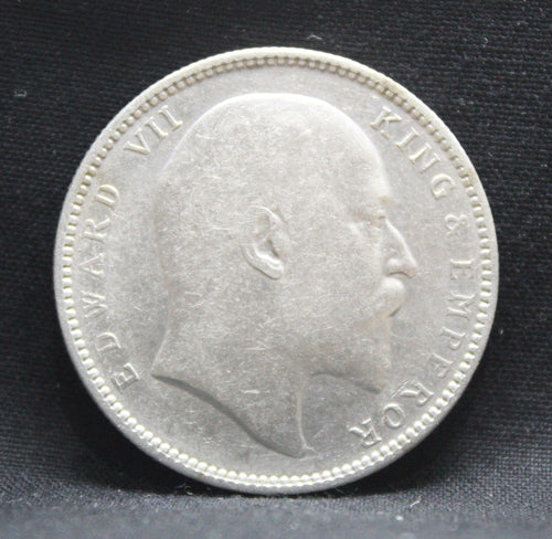 1 Rupee 1905 Edward VII Silver coins