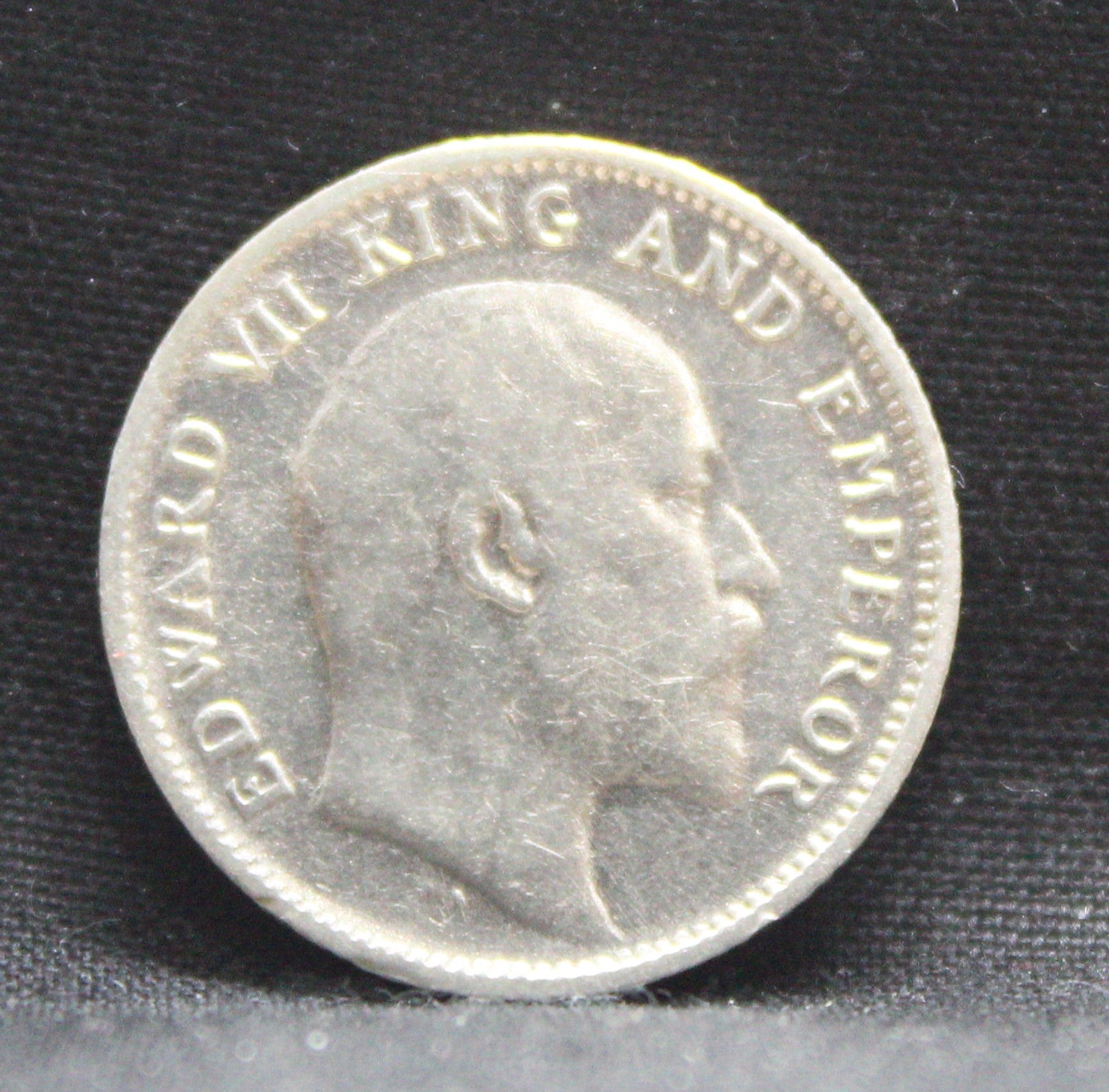 Quarter Rupees 1905 Edward VII Silver coins
