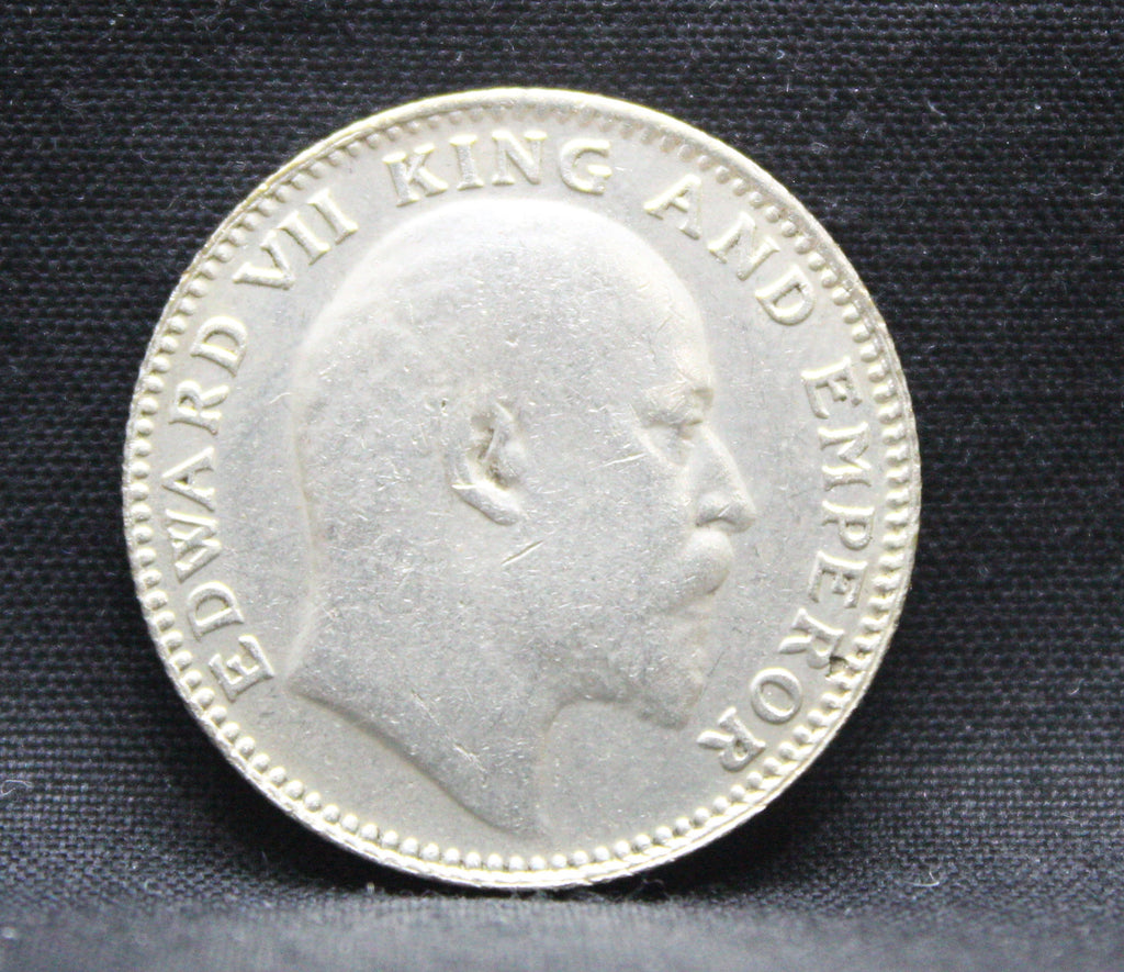 Half Rupee 1906 Edward VII Silver coins