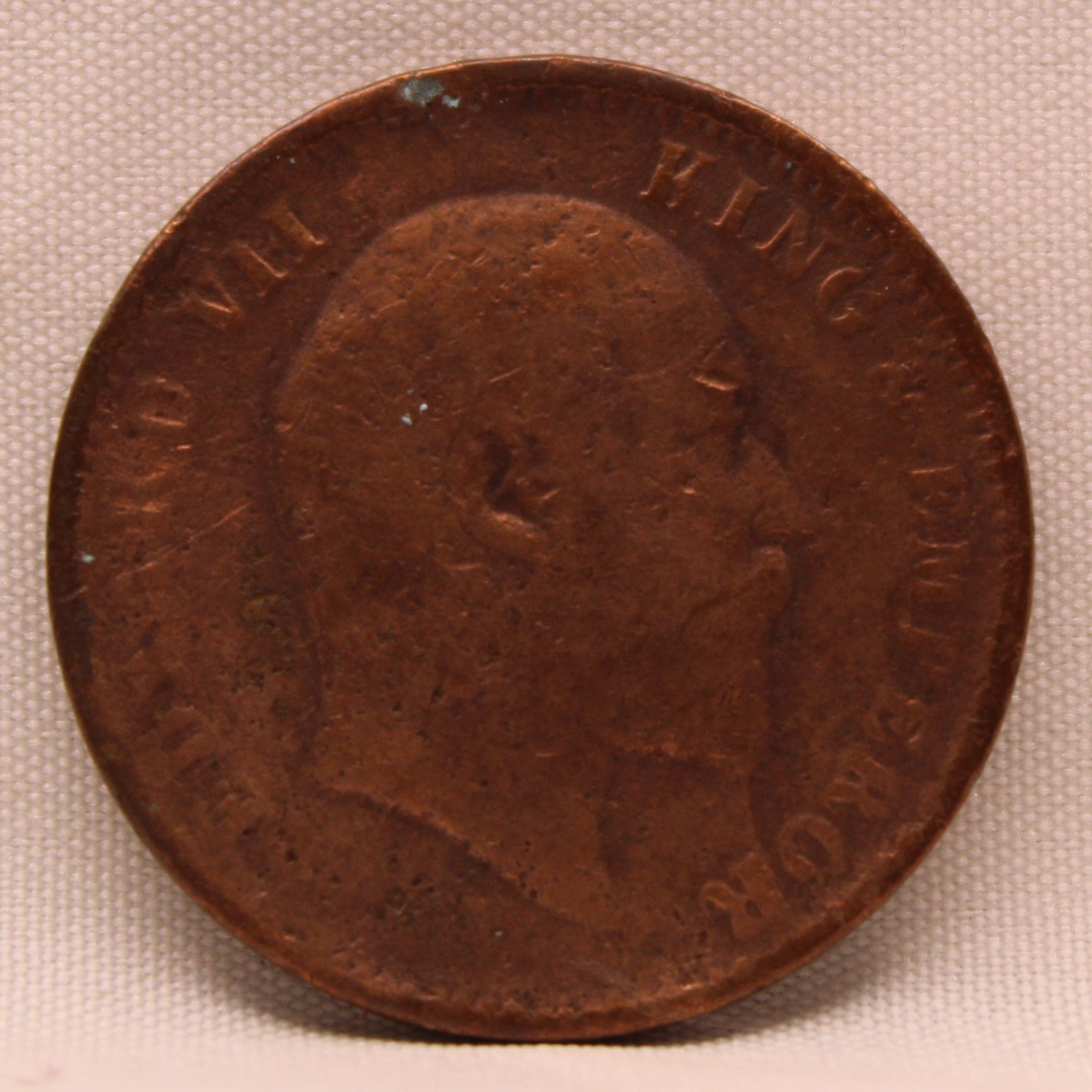Quarter Anna 1906 Edward VII Bronze coins