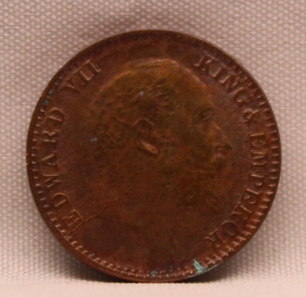 1\12 Anna 1906 Edward VII Copper coins