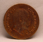 Half Pice 1906 Edward VII Bronze coins