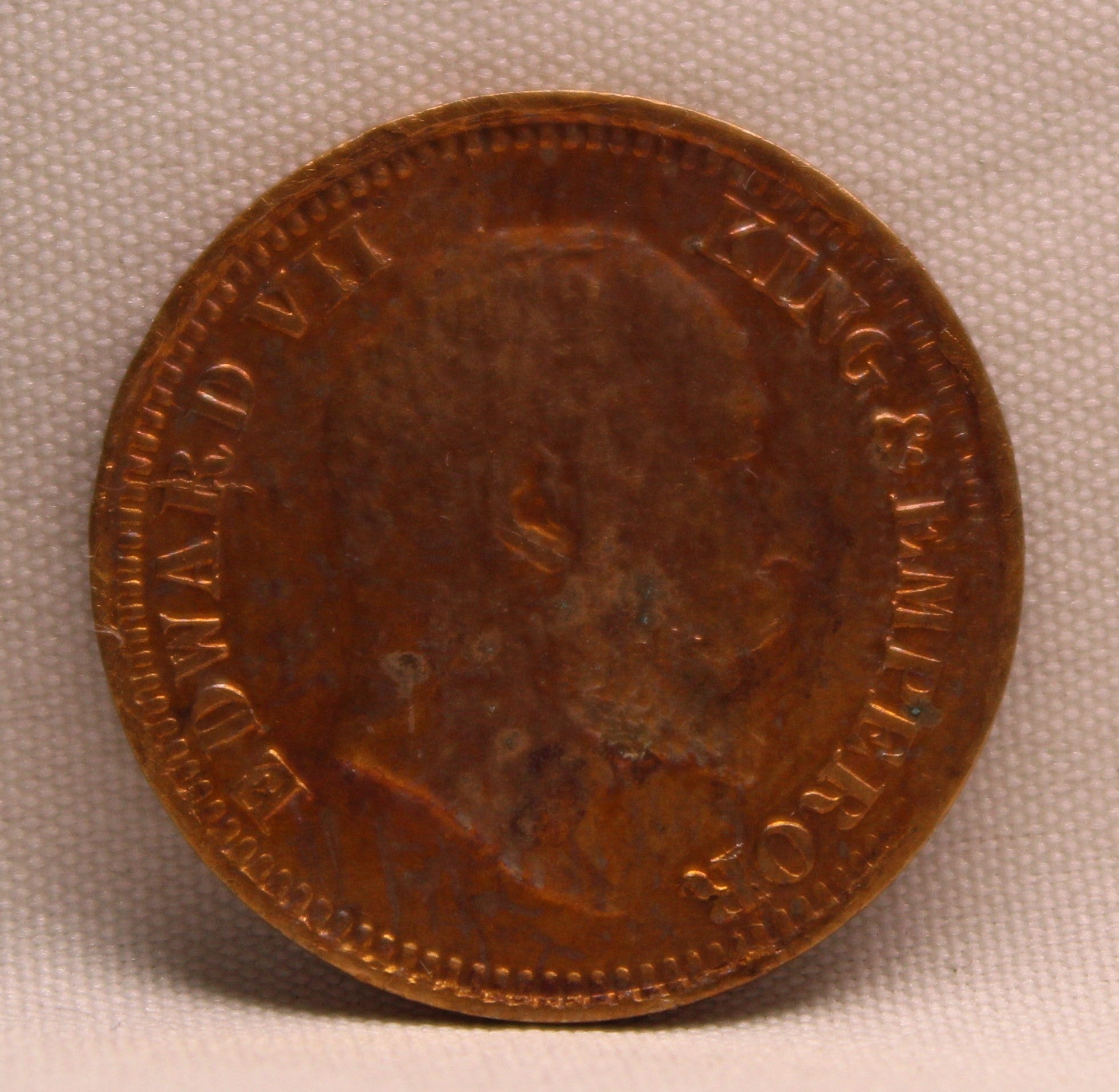 Half Pice 1906 Edward VII Bronze coins