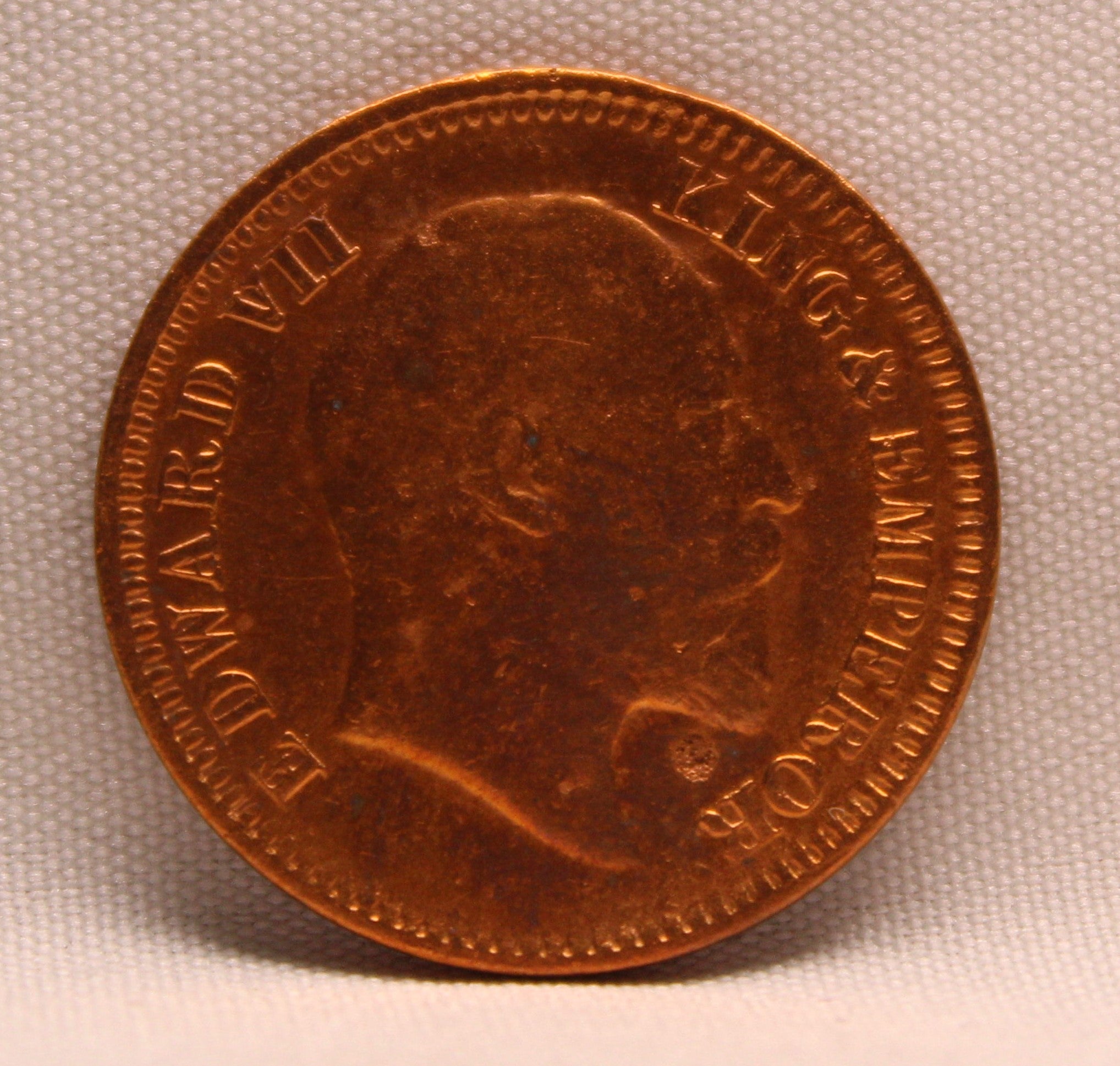 Half Pice 1906 Edward VII Bronze coins