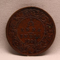 Quarter Anna 1906 Edward VII Bronze coins