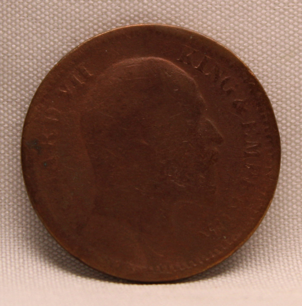 Half Pice 1906 Edward VII Bronze coins
