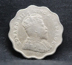 1 Anna 1907 Edward VII Copper-Nickel coins