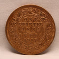 Quarter Anna 1907 Edward VII Bronze coins