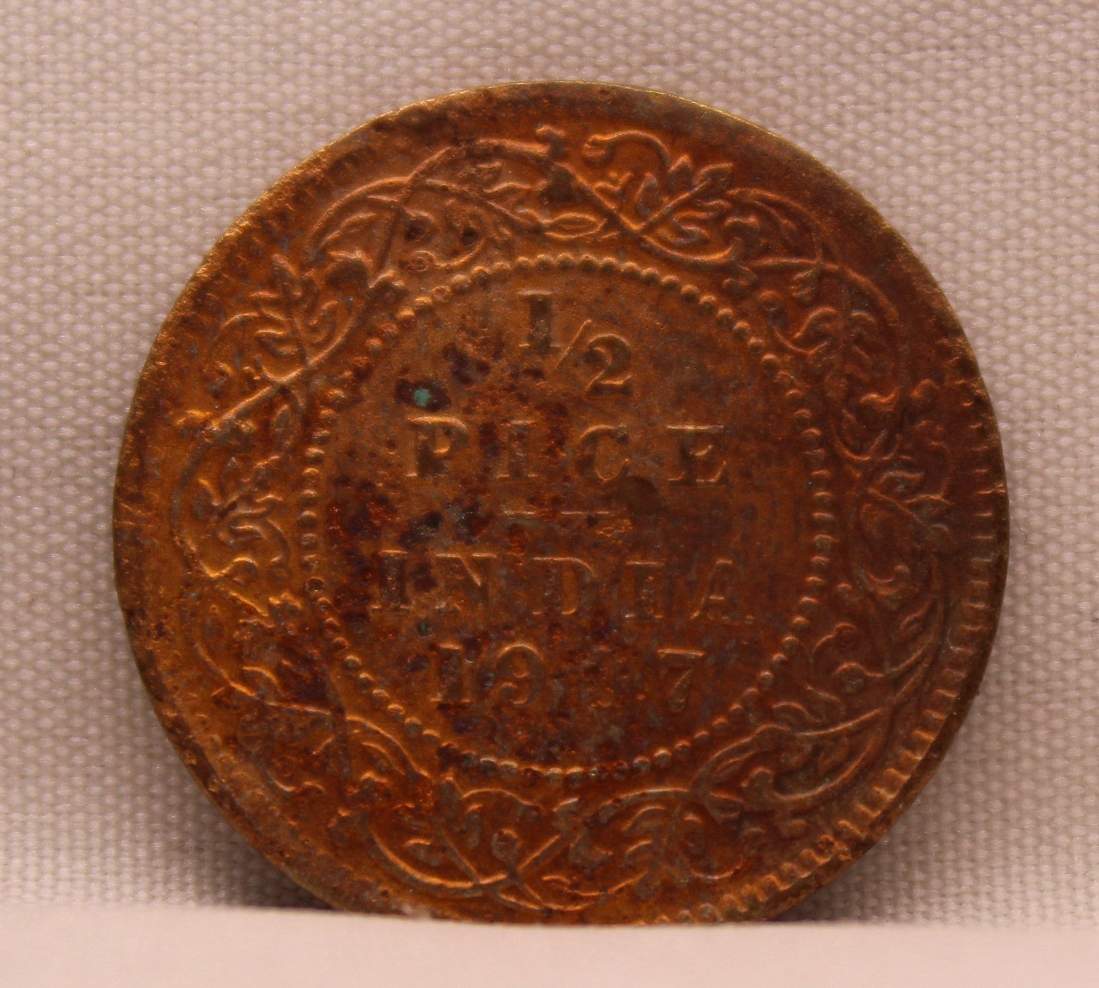 Half Pice 1907 Edward VII Bronze coins