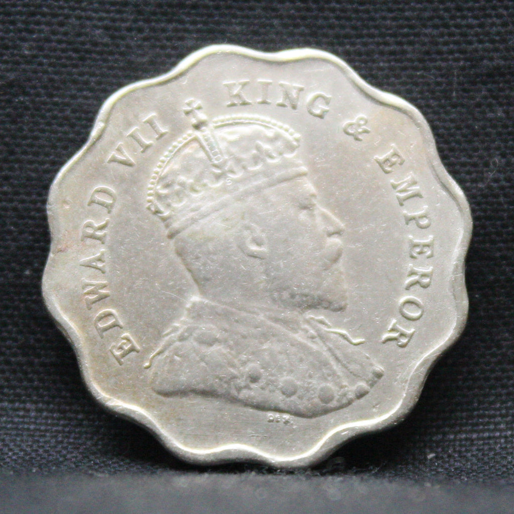 1 Anna 1907 Edward VII Copper-Nickel coins
