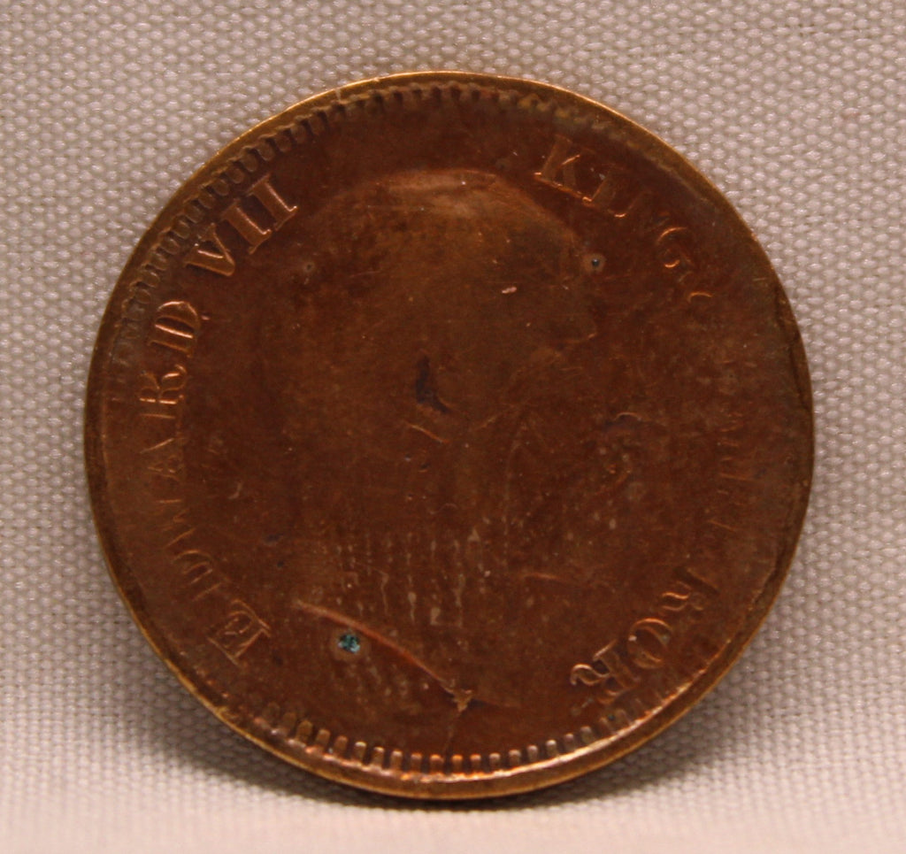 Half Pice 1907 Edward VII Bronze coins