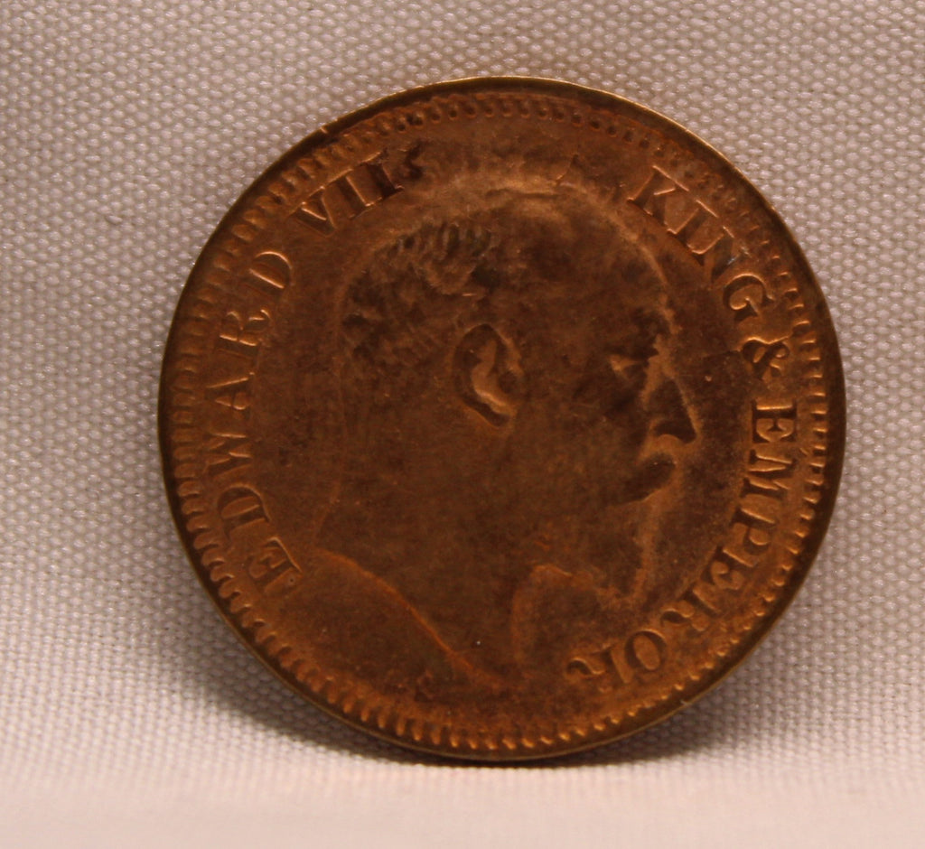 Half Pice 1907 Edward VII Bronze coins