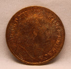 Half Pice 1907 Edward VII Bronze coins