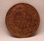 Half Pice 1907 Edward VII Bronze coins