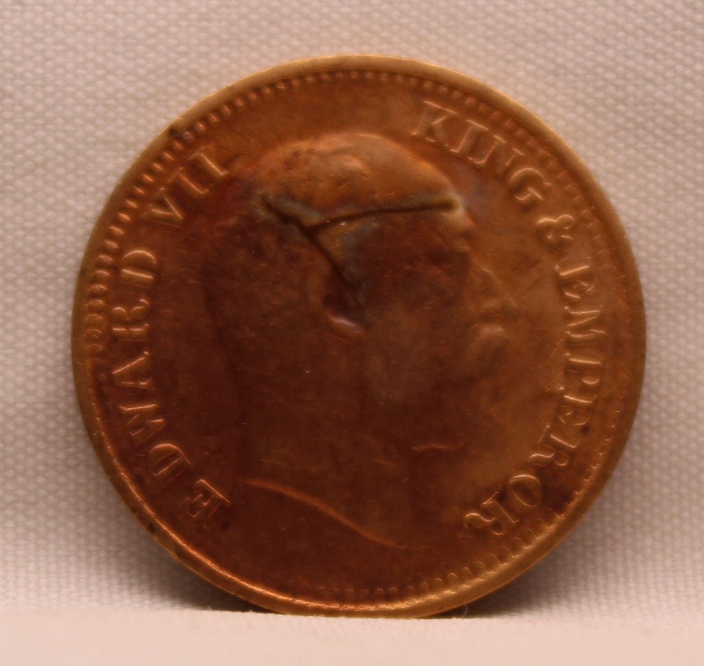 Half Pice 1907 Edward VII Bronze coins