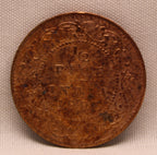 Half Pice 1907 Edward VII Bronze coins