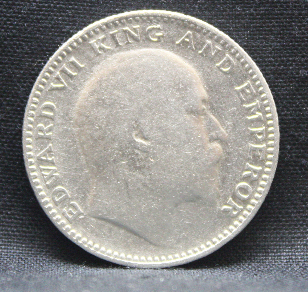 1\2 Rupee 1907 Edward VII Silver coins