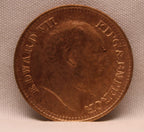 Half Pice 1907 Edward VII Bronze coins