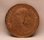Half Pice 1908 Edward VII Bronze coins