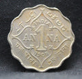 1 Anna 1908 Edward VII Copper-Nickel coins