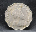 1 Anna 1908 Edward VII Copper-Nickel coins
