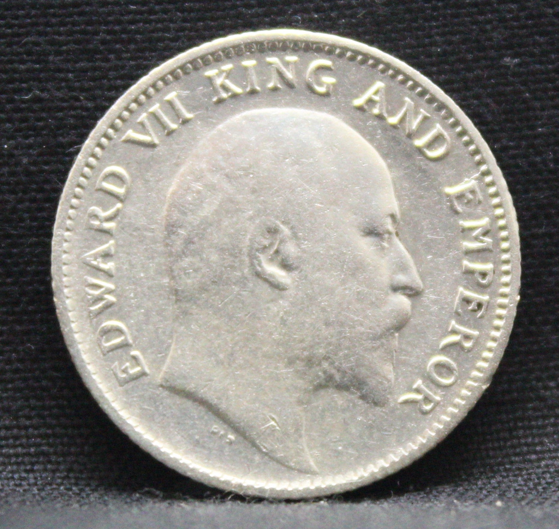 Quarter Rupees 1908 Edward VII Silver coins